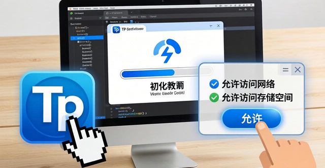正版软件怎么安装_免费下载流程图_TP官方正版下载安装成功后首次使用流程